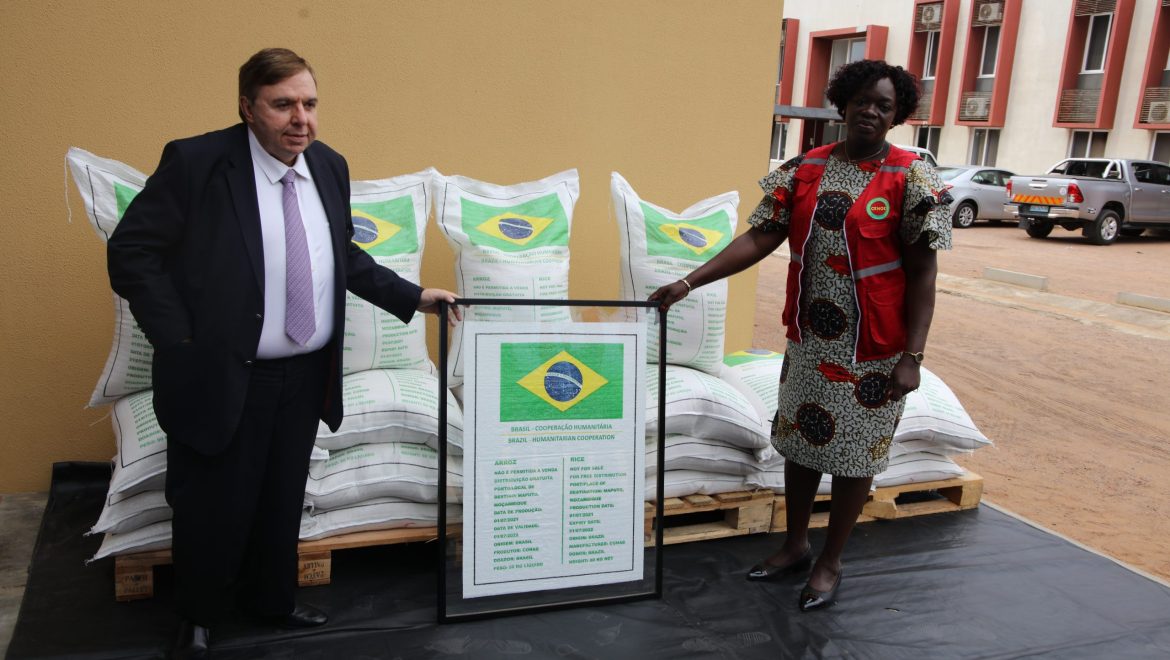 Governo do Brasil Doa 4000 toneladas de Arroz